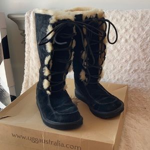 Ugg Classic tall black boots size 6 women